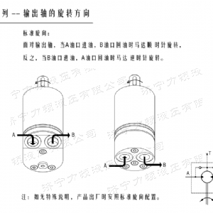 乐动网页版后油口系列马达